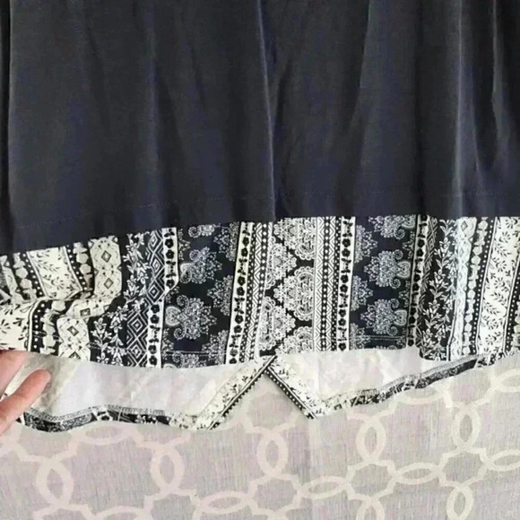 J. Jill Wearever Black Wrap back‎ Long Sleeve Blouse S/P - Picture 4 of 10